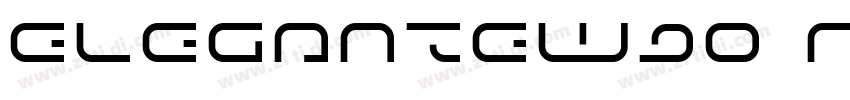 EleganteW90 Roman字体转换
